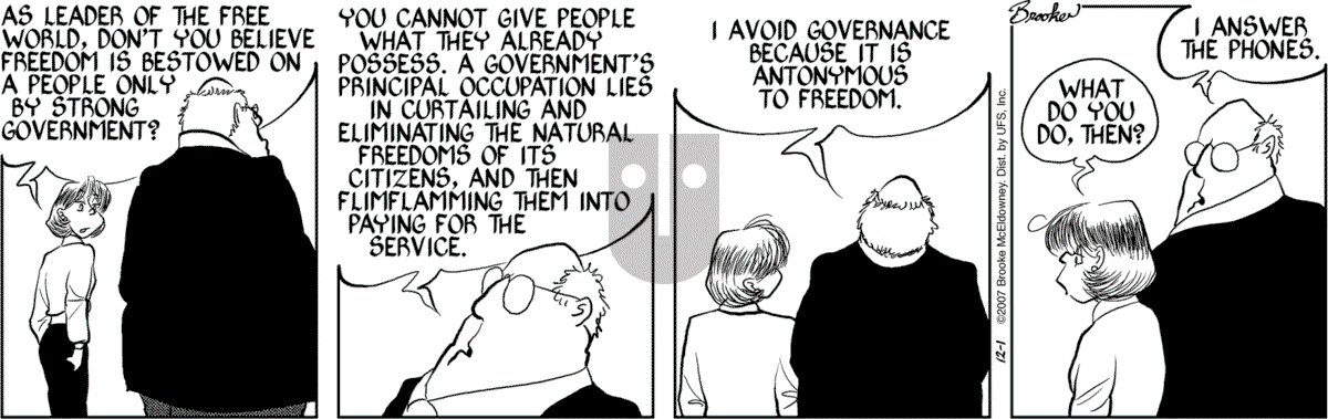 9 Chickweed Lane - Saturday December 1, 2007 Comic Strip