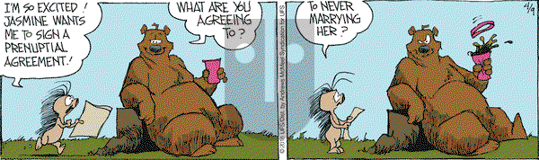 The Grizzwells on Monday April 9, 2018 Comic Strip
