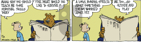 The Grizzwells on Tuesday December 29, 2015 Comic Strip