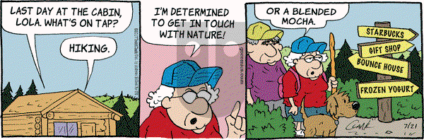 Lola on Friday July 21, 2017 Comic Strip