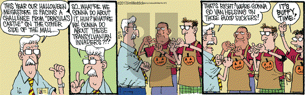 Monty on Monday October 23, 2017 Comic Strip