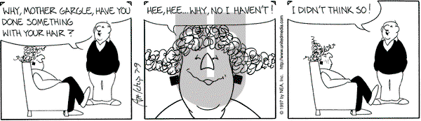 The Born Loser on Wednesday July 9, 1997 Comic Strip