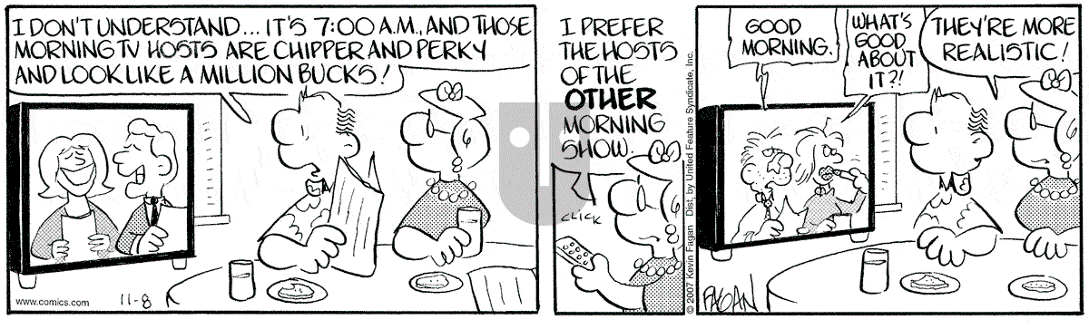 Drabble - Thursday November 8, 2007 Comic Strip