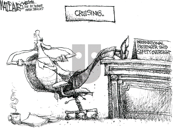 Matt Davies on Wednesday January 18, 2012 Comic Strip