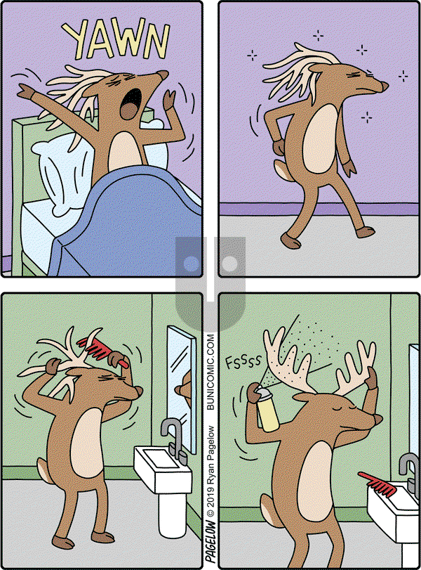 Buni on Monday December 16, 2019 Comic Strip