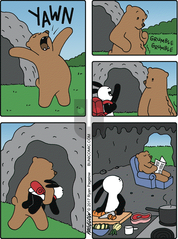 Buni on Monday March 20, 2017 Comic Strip