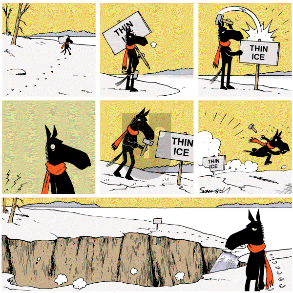 Dark Side of the Horse on Monday January 9, 2012 Comic Strip