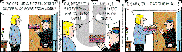 The Born Loser on Monday June 1, 2020 Comic Strip