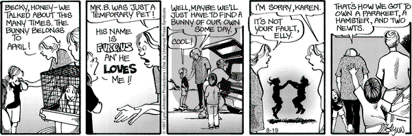 For Better or For Worse on Tuesday August 19, 1997 Comic Strip