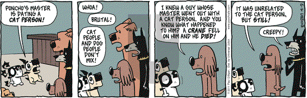 Pooch Cafe on Saturday April 9, 2011 Comic Strip