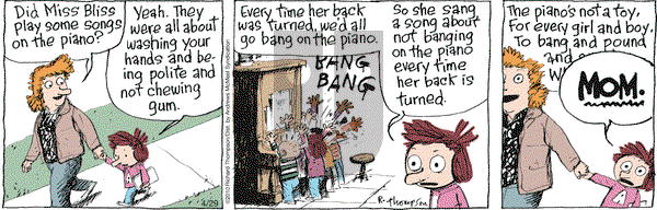 Cul de Sac on Tuesday April 29, 2025 Comic Strip