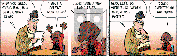 Frazz on Friday March 25, 2016 Comic Strip
