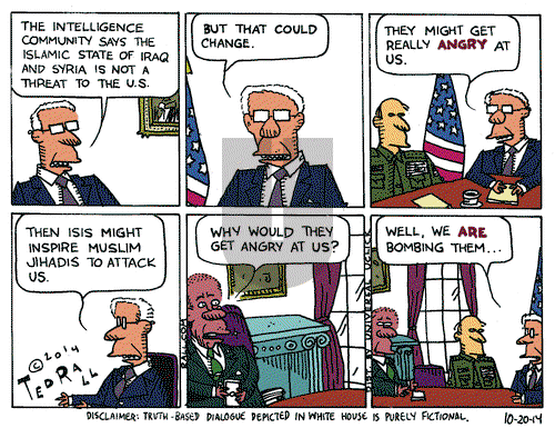 Ted Rall on Monday October 20, 2014 Comic Strip