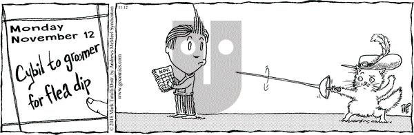 Lio on Monday November 12, 2018 Comic Strip