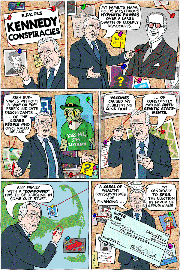 Brian McFadden on Tuesday August 8, 2023 Comic Strip