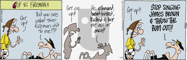 The Knight Life on Thursday July 24, 2014 Comic Strip