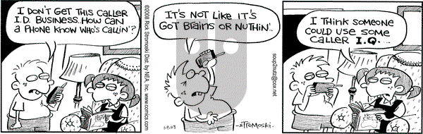 Soup to Nutz - Old on Wednesday January 9, 2008 Comic Strip