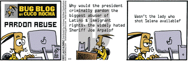 La Cucaracha on Saturday September 9, 2017 Comic Strip