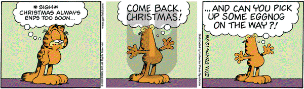 Garfield on Monday December 28, 2009 Comic Strip