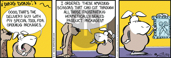 DeFlocked on Saturday April 1, 2017 Comic Strip