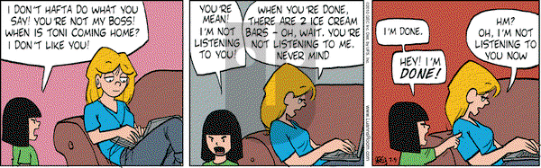 Luann on Friday July 9, 2010 Comic Strip