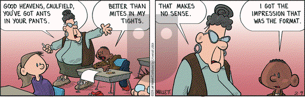 Frazz on Tuesday February 9, 2016 Comic Strip