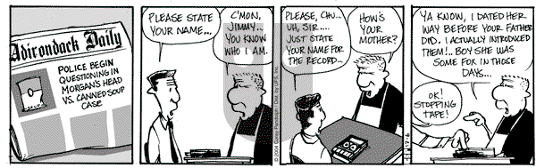 Barkeater Lake on Tuesday July 10, 2012 Comic Strip