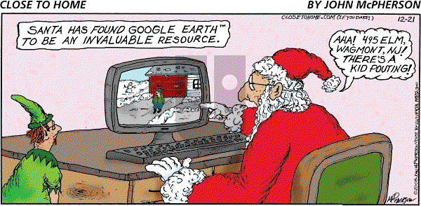 Close to Home on Sunday December 21, 2008 Comic Strip