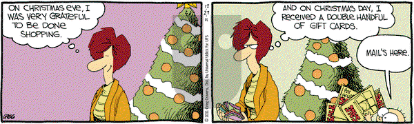 The Buckets on Tuesday December 27, 2011 Comic Strip