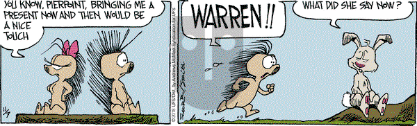 The Grizzwells on Wednesday November 7, 2018 Comic Strip