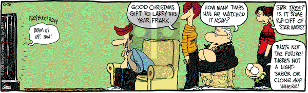 The Buckets on Wednesday December 30, 2009 Comic Strip
