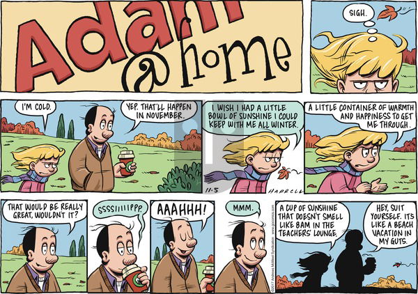 Adam@Home on Sunday November 5, 2017 Comic Strip