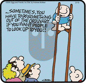 Ziggy on Monday February 10, 2020 Comic Strip