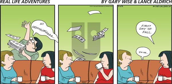 Real Life Adventures - Sunday September 22, 2013 Comic Strip