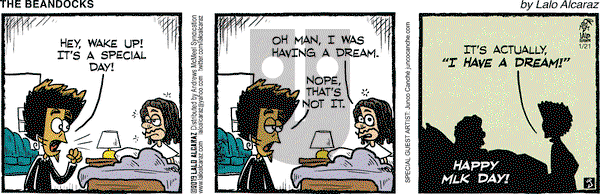 La Cucaracha on Monday January 21, 2019 Comic Strip
