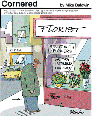 Cornered on Friday January 20, 2017 Comic Strip