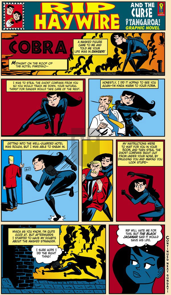 Rip Haywire on Sunday January 26, 2014 Comic Strip