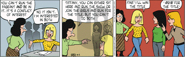 Luann on Tuesday April 5, 2011 Comic Strip