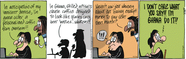 The Knight Life on Monday November 14, 2011 Comic Strip