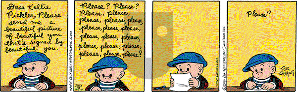 Nancy on Tuesday July 13, 2010 Comic Strip
