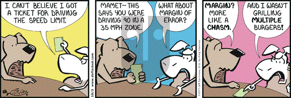 DeFlocked on Tuesday October 3, 2017 Comic Strip