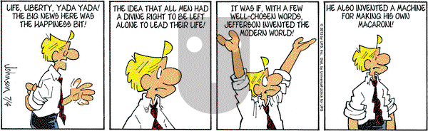 Arlo and Janis on Thursday July 4, 2013 Comic Strip