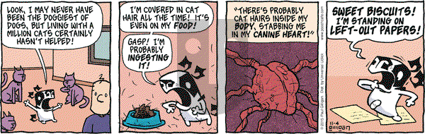 Pooch Cafe on Wednesday November 4, 2015 Comic Strip