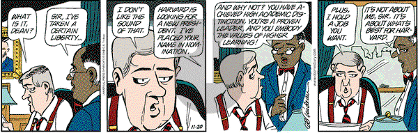 Doonesbury - Monday November 20, 2000 Comic Strip