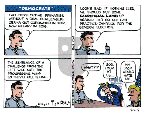 Ted Rall on Monday May 4, 2015 Comic Strip