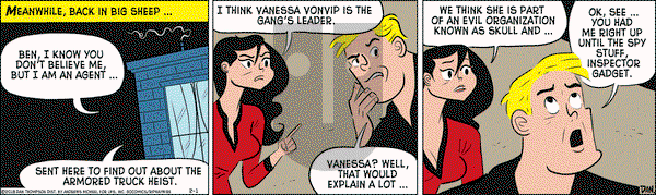 Rip Haywire on Thursday February 1, 2018 Comic Strip