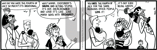 Clear Blue Water on Thursday July 6, 2006 Comic Strip