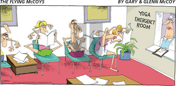 The Flying McCoys on Sunday April 10, 2011 Comic Strip