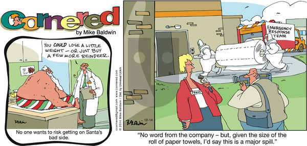 Cornered on Sunday December 14, 2014 Comic Strip