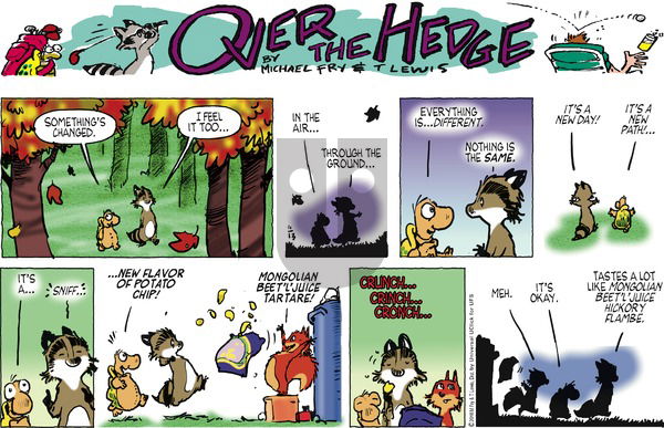 Over the Hedge on Sunday November 13, 2016 Comic Strip